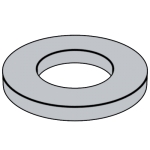 美标ASME 18.2.6M - 2012 ASME18.2.6M 18.2.6 米制圆形和圆形削剪型淬硬钢垫圈 [Table 4] (ASTM F436M)