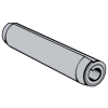 Spring-Type Straight Pins-Coiled,Heavy Duty