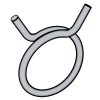 wire-steel type elastic ring hoop
