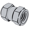 Closed Insert Nuts For Plastics Mouldings - Hex With Shoulder - Type R