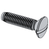 Slotted Rasied Countersunk Thread Rolling Screws - Form LE