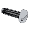 Slotted Round Head Tapping Screws - Type C Thread Forming [Table G1]