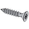 Type I Cross Recessed Flat Countersunk Head Tapping Screws - Type B and BP Thread Forming [Table 11]