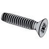 Type I Cross Recessed Flat Countersunk Head Tapping Screws - Type C Thread Forming [Table 11]