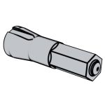 机械行业JB /T4210.11 (B2) - 1996 JB4210.11 4 冷镦六角螺母模具 镦六角上冲头 B型 (适用于GB6175、GB6176)