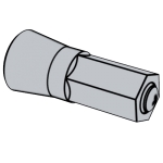 机械行业JB /T4210.13 - 1996 JB4210.13 4210.1 冷镦六角螺母模具 镦六角下冲头 B型 (适用于GB6170、GB6171)