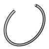 Round Wire Snap Rings For Hole