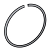 Round Wire Snap Rings For Shaft