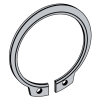 Circlips for shaft(imperial standard) with inner chamfer (N 1402/NAB)