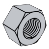 Unified hexagon ordinary nuts - heavy series - Double chamfered