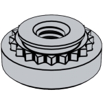 压铆件Self-Clinching S SS CLS CLSS SP Self- 压铆螺母