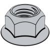 Prevailing Torque Type All-Metal Hexagon Nuts With Flange,Style 2