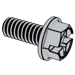 美标ASME B18.6.3 (T34) - 2013 ASME18.6.3 1 十字复合槽六角凸缘头螺钉