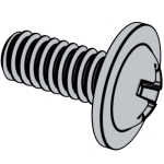 美标ASME B18.6.3 (T39-I) - 2013 ASME18.6.3 十字槽圆头凸缘螺钉