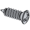 Oval 82° Countersunk Trim Head Tapping Screws - Type AB and ABR