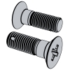 100° countersunk head bolts with MJ thread, cross-recessed