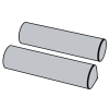 Unthreaded Sutds For Drawn Arc Stud Welding With Ceramic Ferrule - UD Type