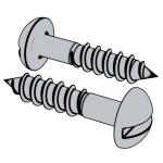 美標(biāo)ASME B18.6.1 (IV-T10) - 1981 (R2016) A 開槽圓頭木螺釘