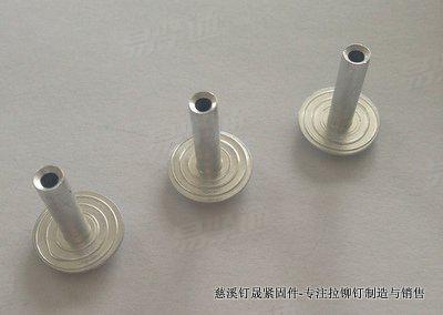 大帽沿铝铆钉 铝空心铆钉
