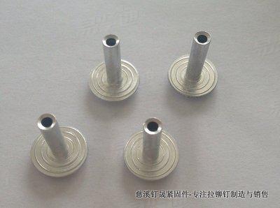 大帽沿铝铆钉 空心铝铆钉 厂家规模量产