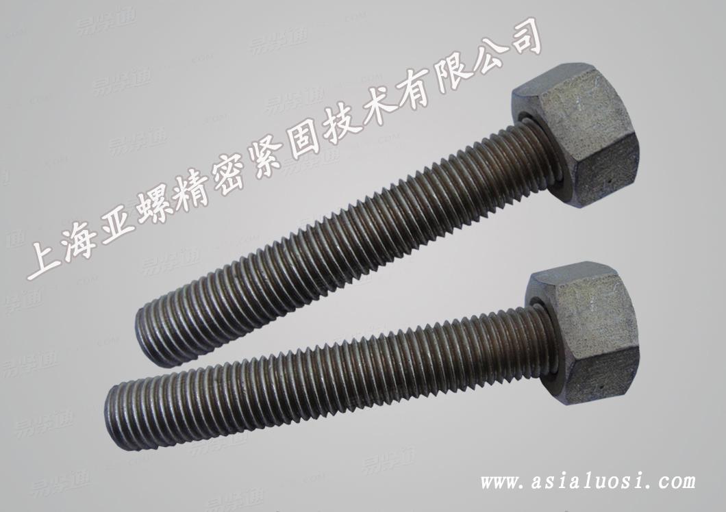 合金钢全牙螺柱配螺母 化工环境专用高强度螺柱
