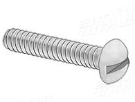 美制大扁頭機螺釘 開槽不鏽鋼小螺絲