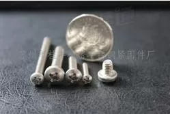 不锈钢小盘头螺钉GB823 不锈钢机螺钉 不锈钢精密螺钉