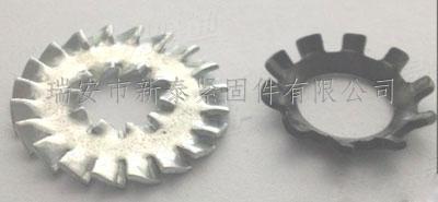 65锰锥形锯齿锁紧垫圈 外齿形垫圈