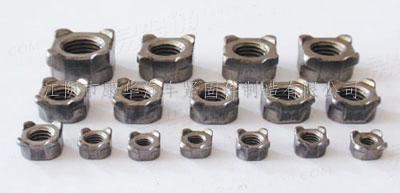 國标汽車焊接螺母GB13680焊接方螺母