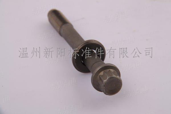 XY8.8 XY10.9帶墊十二角法蘭螺栓  組合螺栓
