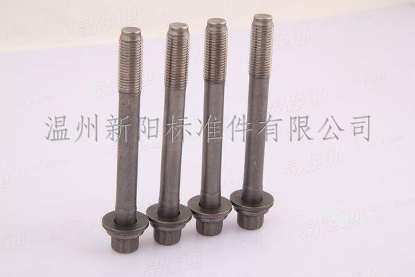 XY8.8 XY10.9汽缸螺栓 12角頭法蘭面螺栓JB6686