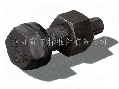 XY8.8 XY10.9  10.9级六角带垫螺栓配套螺母