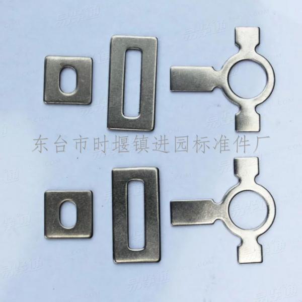 不锈钢非标垫圈 不锈钢止动垫圈 不锈钢方形垫圈
