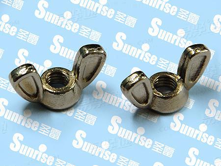 国标压铸式蝶形螺母（锌合金国标压铸蝶形螺母）