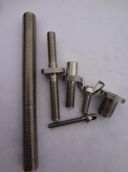 不鏽鋼全螺紋螺杆（不鏽鋼牙條）、非标不鏽鋼雙頭螺絲