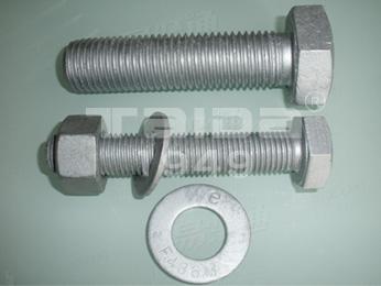 ASTMA325/A490熱鍍鋅美制鋼結構螺栓