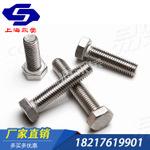 ISO 304 316 全牙不锈钢外六角螺栓