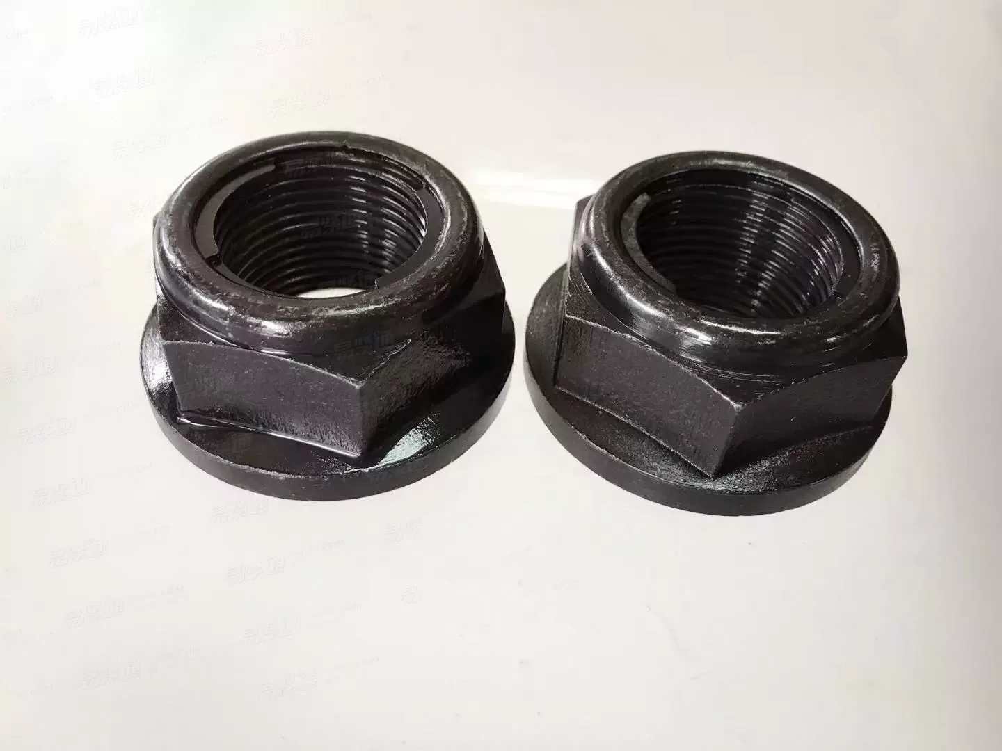 GB6177.2发黑 6级/8级/10级/12级 细牙六角法兰面锁紧螺母 规格按需求
