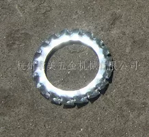 镀锌、镀镍 外锯齿锁紧垫圈 DIN 6798 规格齐全