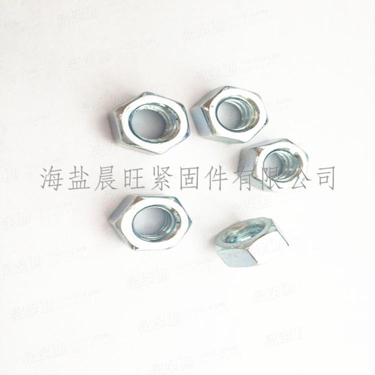 海盐供应外六角螺母德标DIN934m7*1