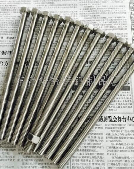 不锈钢加长外六角螺栓