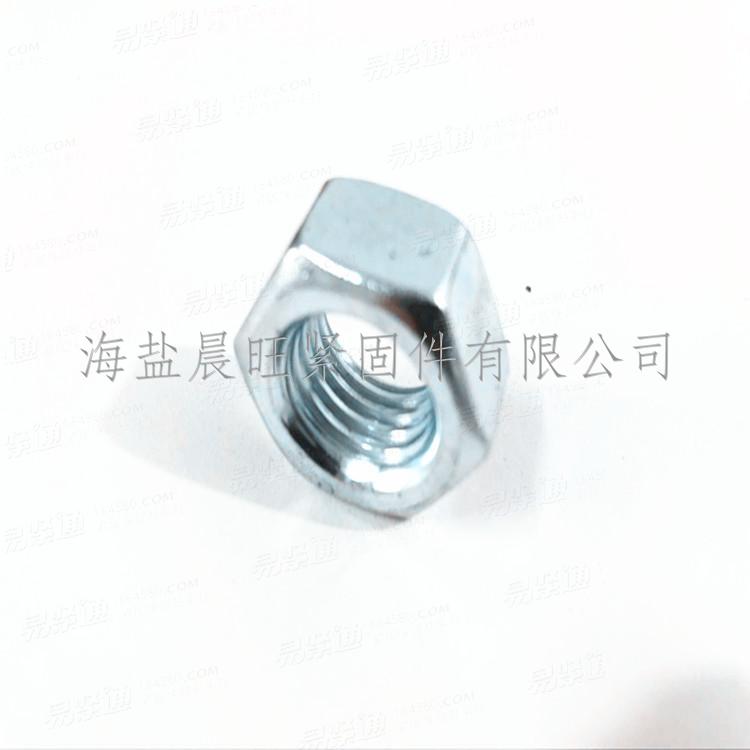 海盐现货供应GB52六角螺母35K中碳螺母细牙螺母M14*1.5