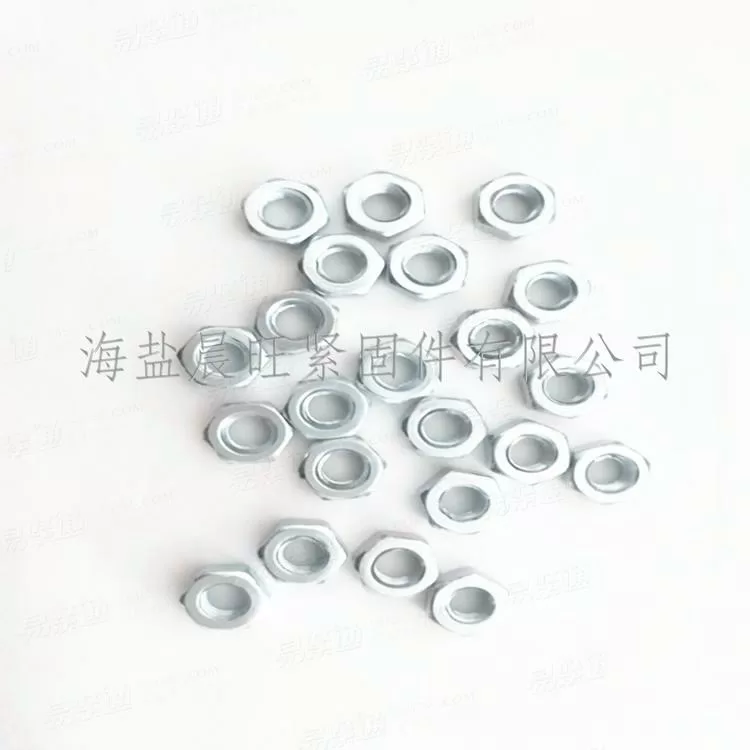 供应英制六角螺母3/16-24牙六角小螺母