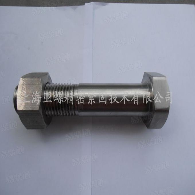 SUS321不锈钢六角头螺栓 DIN7990钢结构用带六角螺母