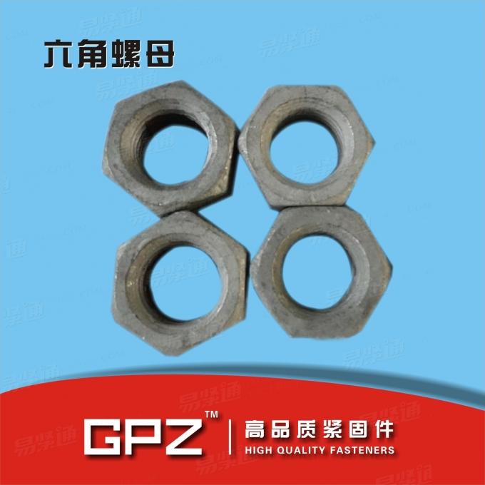 [国际]  ISO 7413-1984 热镀锌1 型(超尺寸攻丝)结构栓接用六角螺母