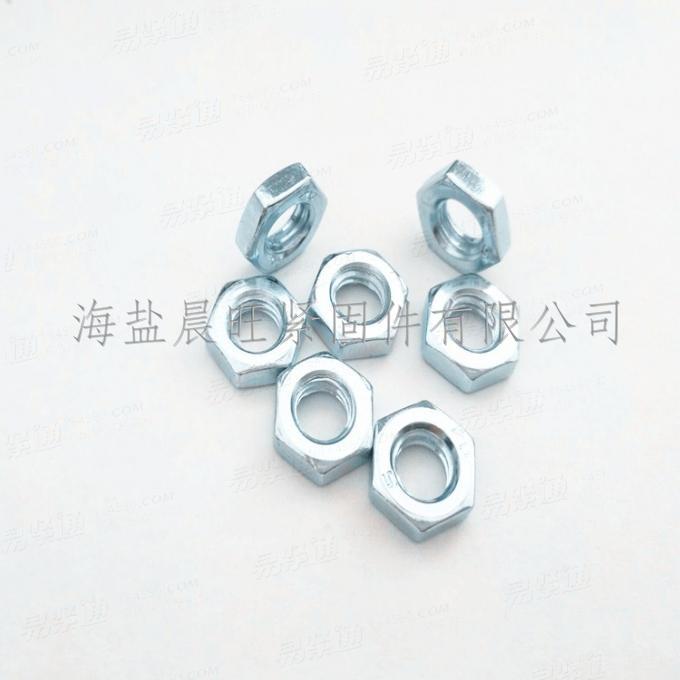 海盐供应DIN德标 439 - 1987 【带倒角的六角薄螺母 产品等级：A级和B级】