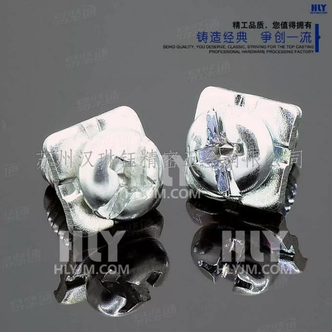十字槽盘头+方垫二组合螺丝