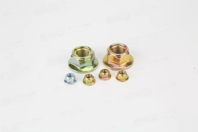 GBT6187全金属六角法兰面锁紧螺母 (锁片式)