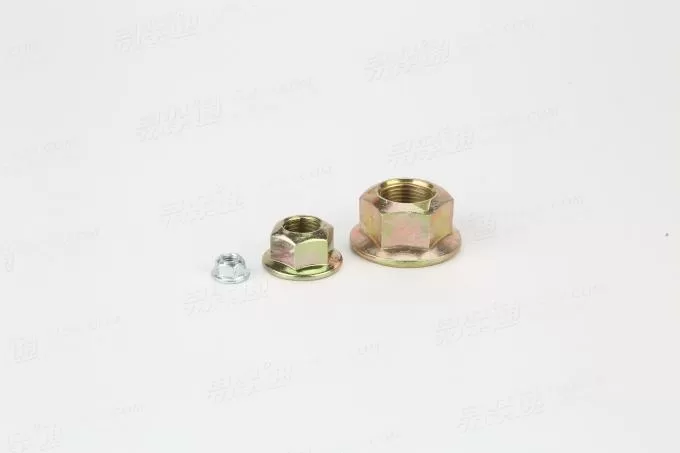 GBT6187全金属六角法兰面锁紧螺母 (压点式)