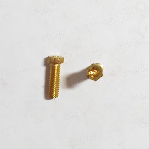 DIN  933 铜全螺纹六角头螺栓 A级和B级